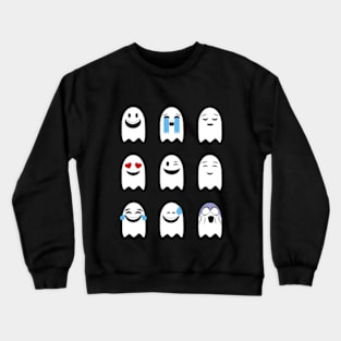 Ghosts Emoji Crewneck Sweatshirt